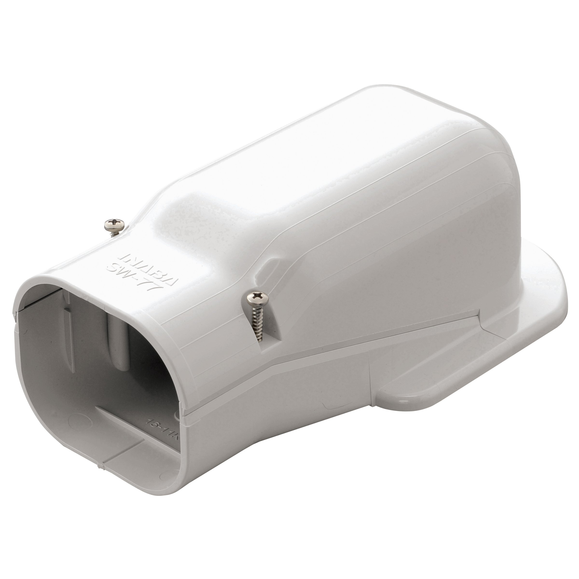 Inaba Denko SW-100-W Cosmetic Pipe Cover, Wall Corner, For